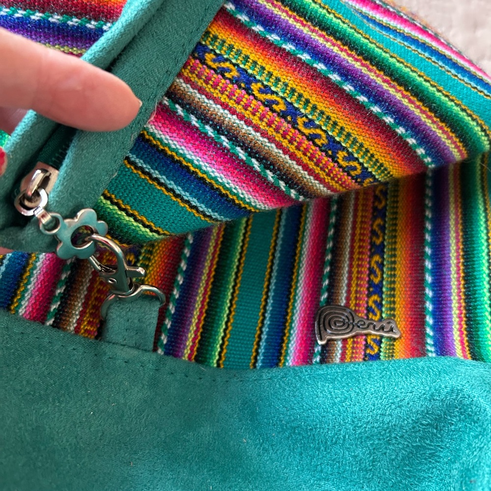 Peru Munay Multicolor Patterned Mini Backpack - image 7